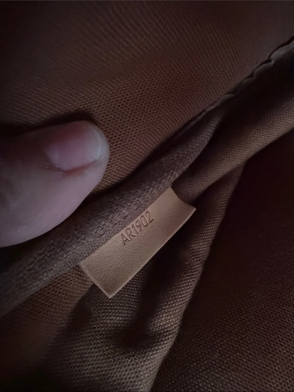 Louis Vuitton Monogram Canvas Crossbody Bag - Brown/ Tan